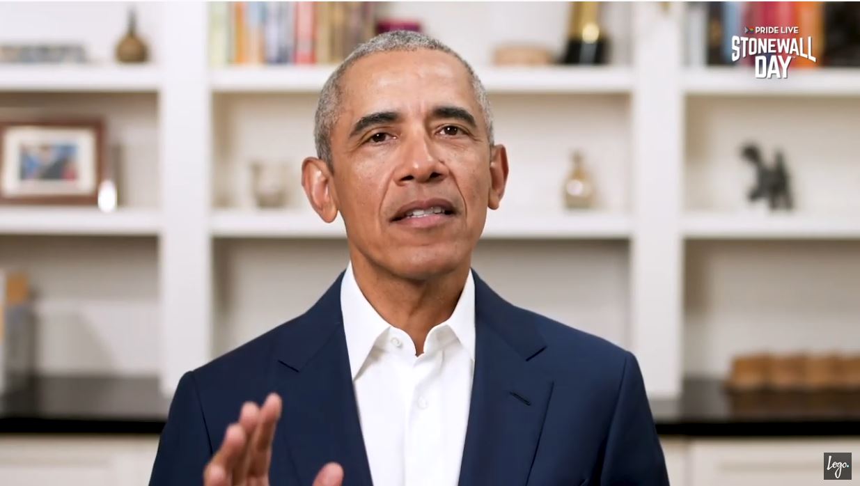 President Barack Obama records video message for Stonewall Day